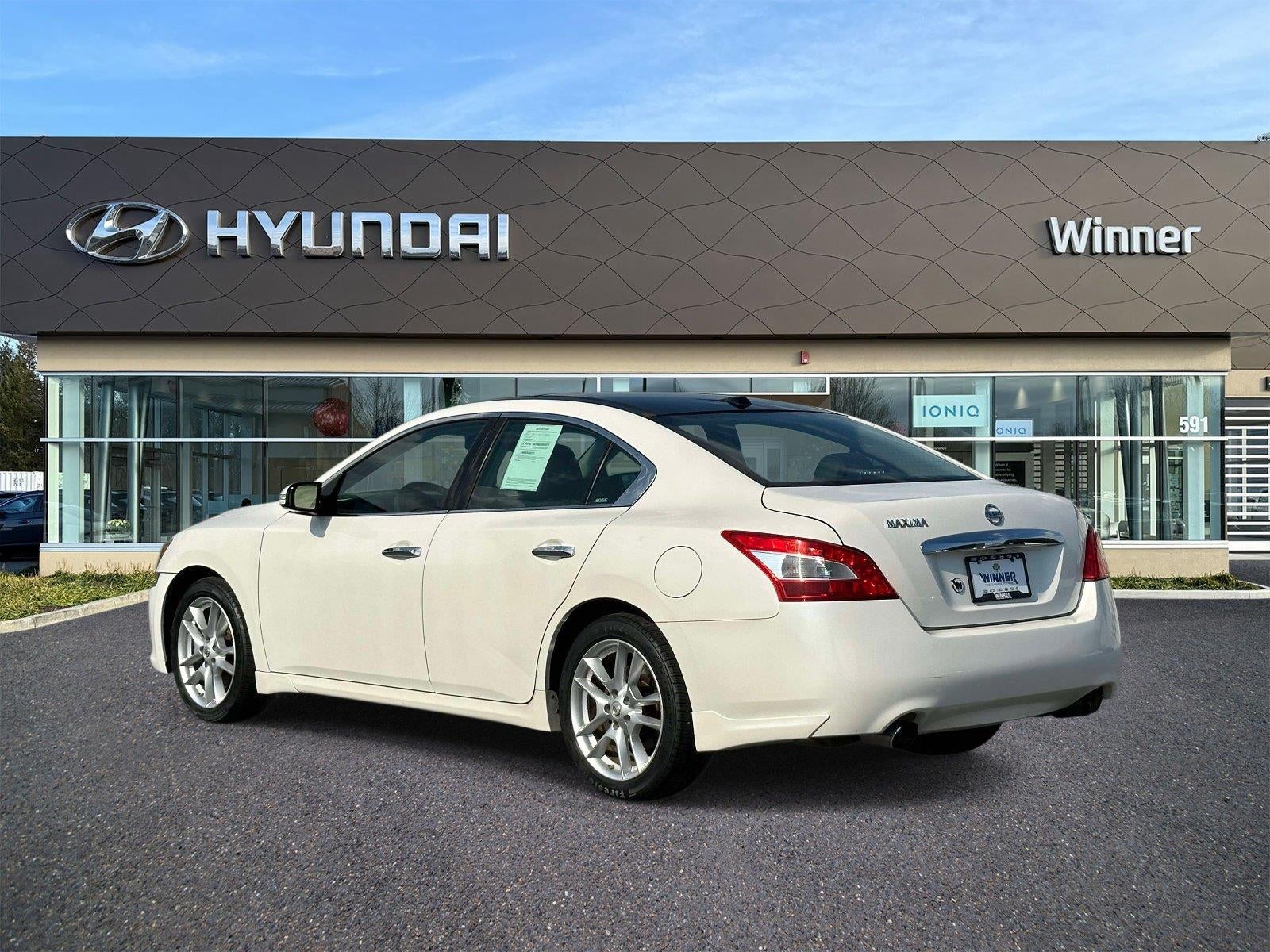 Used 2009 Nissan Maxima SV with VIN 1N4AA51E79C858351 for sale in Dover, DE