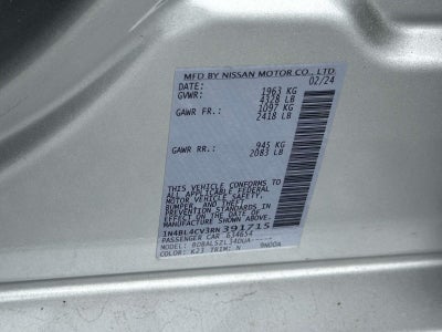 2024 Nissan Altima 2.5 SR
