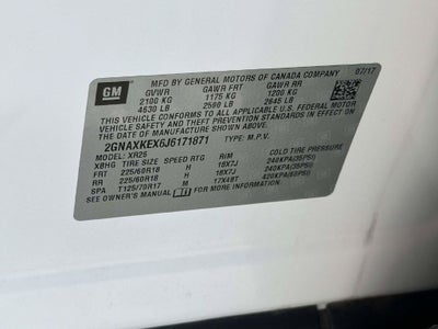 2018 Chevrolet Equinox LT