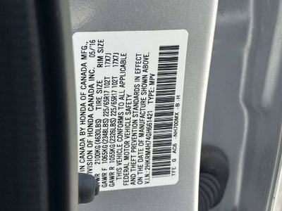 2016 Honda CR-V EX-L w/Navigation