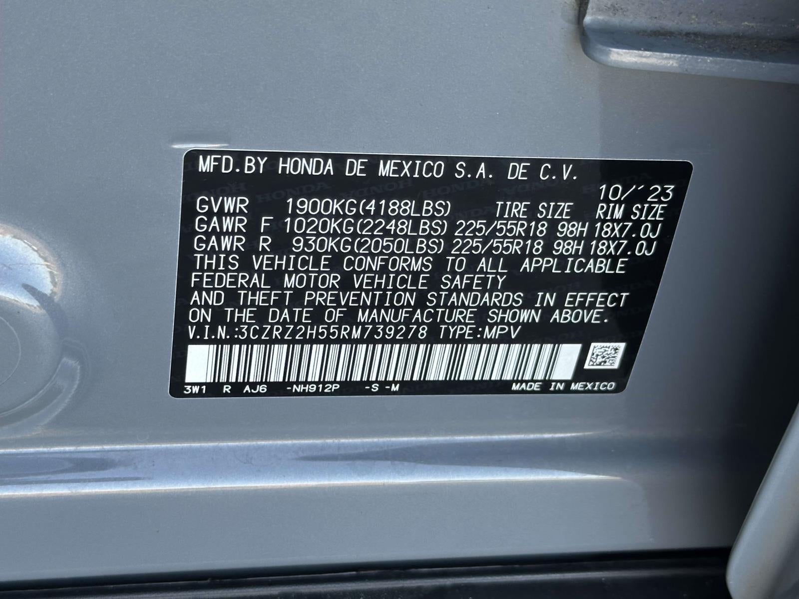 2024 Honda Hr-V Sport