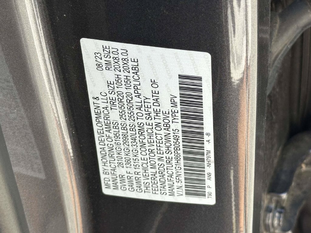 2023 Honda Pilot Elite