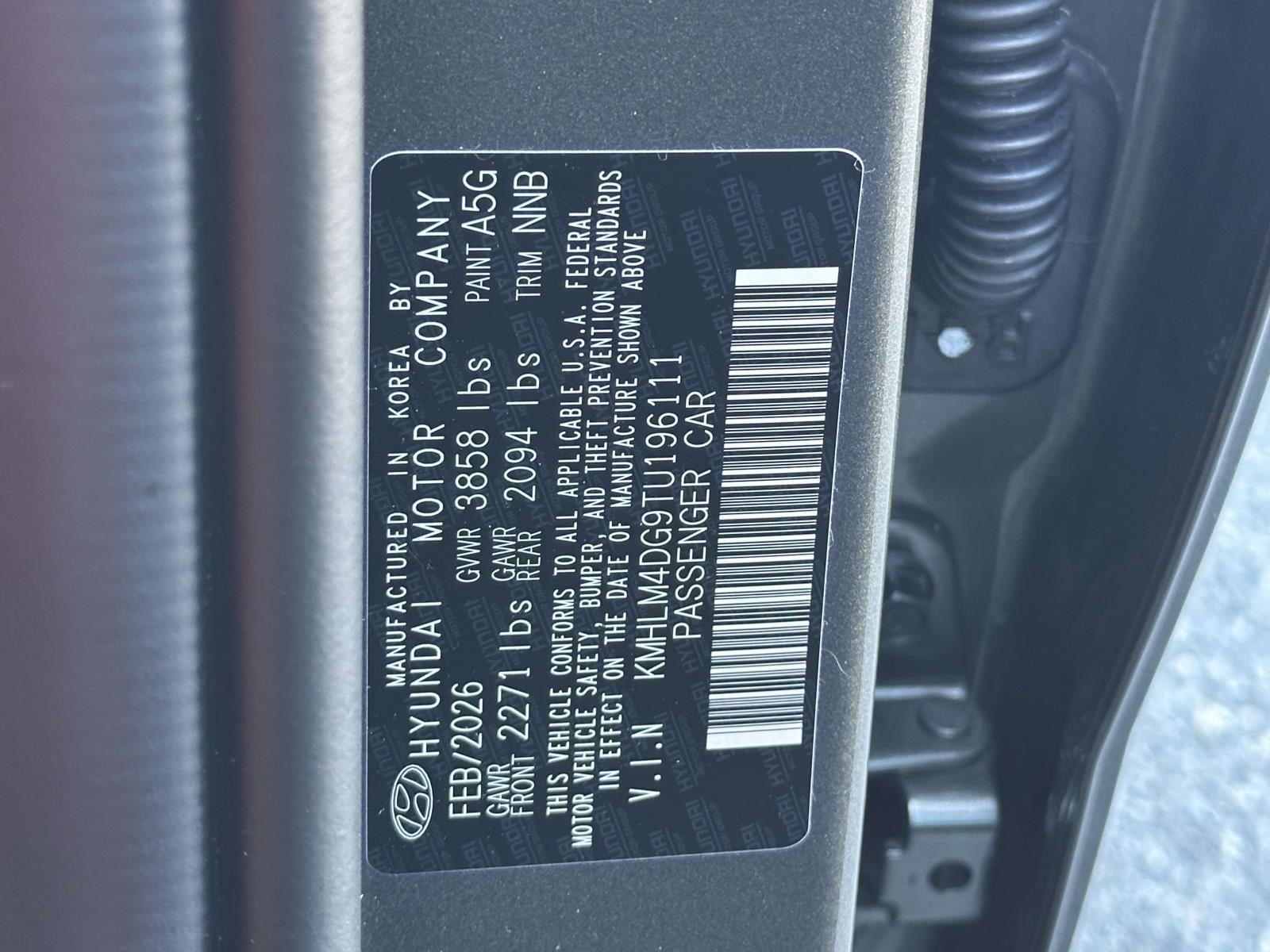 2026 Hyundai Elantra SEL Sport