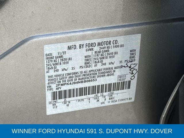2022 Ford Edge SEL