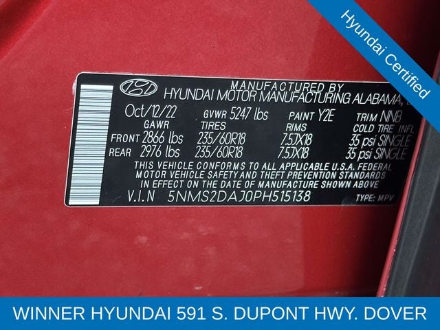 2023 Hyundai Santa Fe SEL