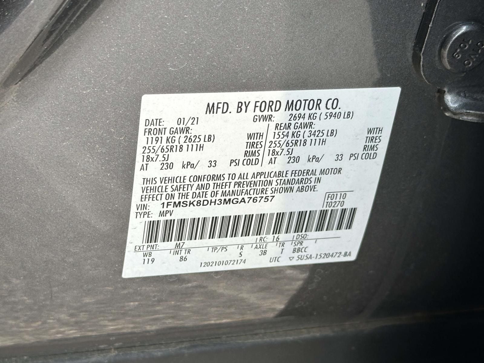 2021 Ford Explorer XLT