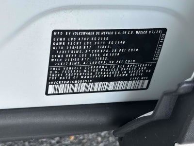 2025 Volkswagen Tiguan 2.0T S