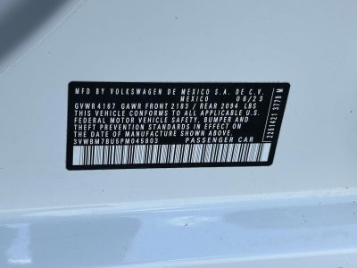 2023 Volkswagen Jetta 1.5T Sport