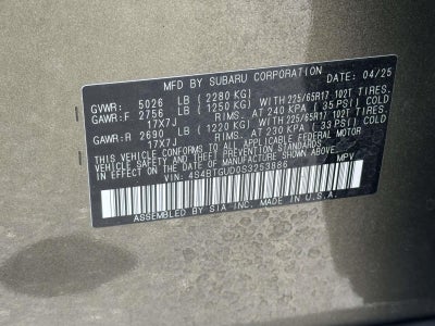 2025 Subaru Outback Wilderness