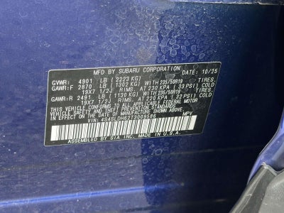 2026 Subaru Forester Sport