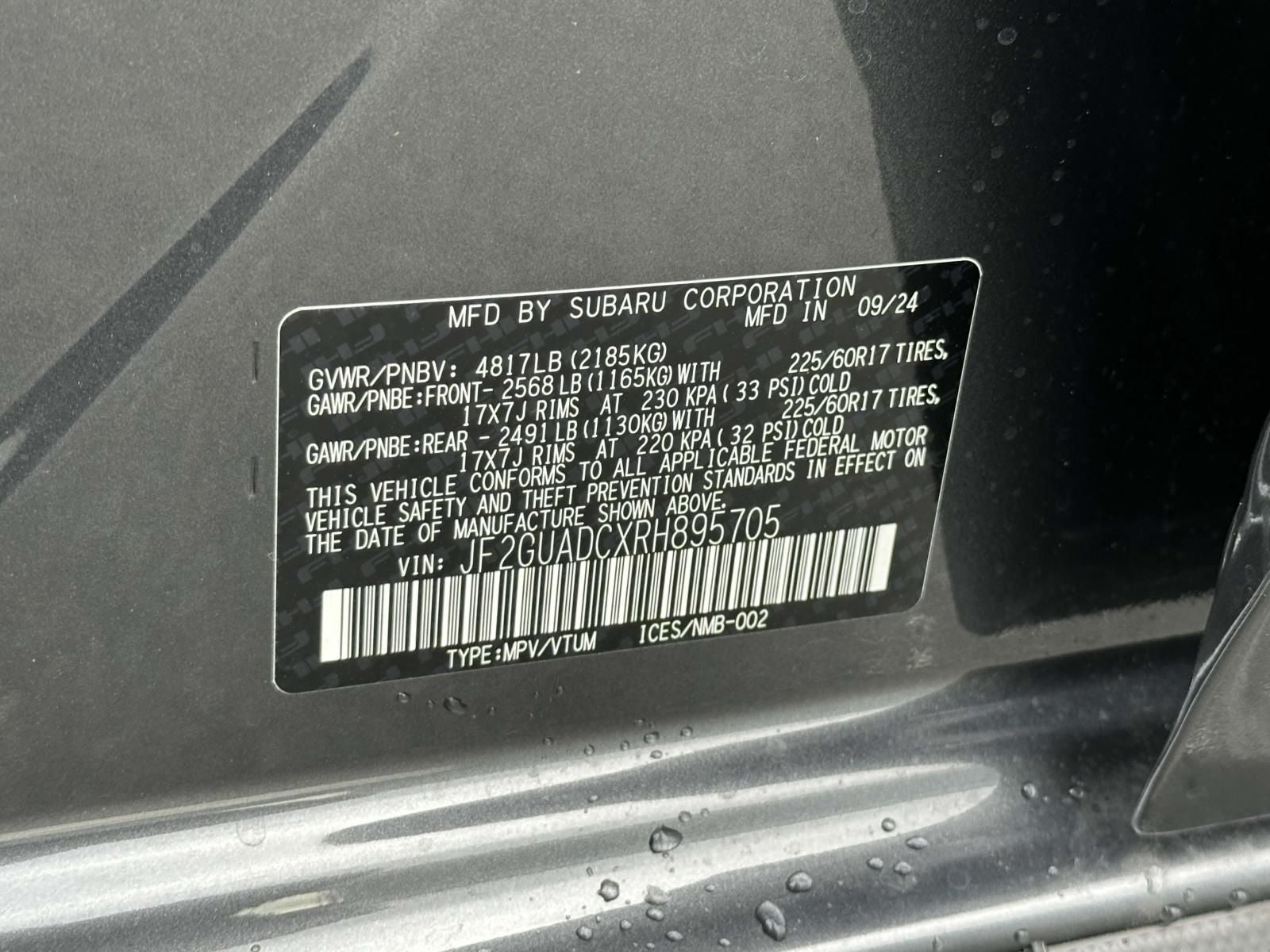 2024 Subaru Crosstrek Premium