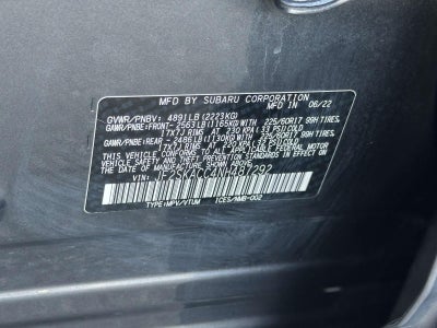 2022 Subaru Forester Base