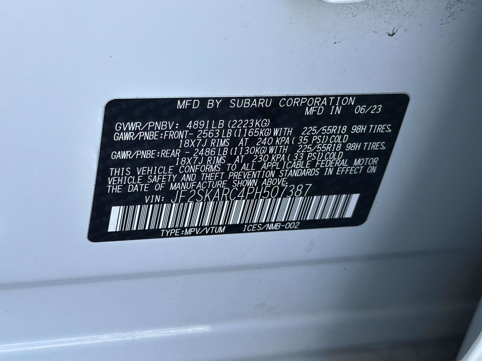 2023 Subaru Forester Touring