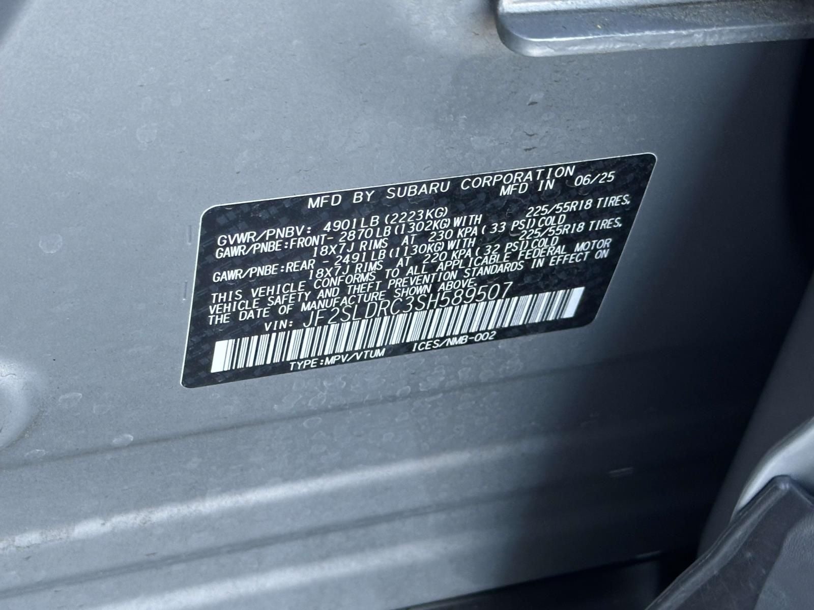 2025 Subaru Forester Limited