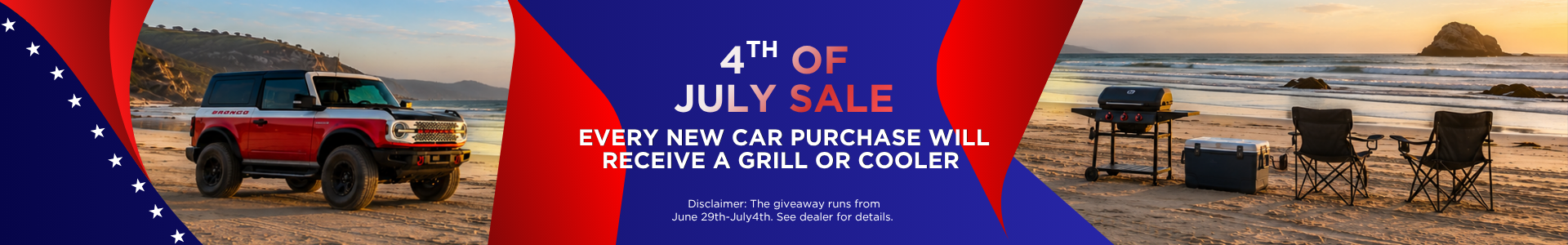 July Sale for New Cars
