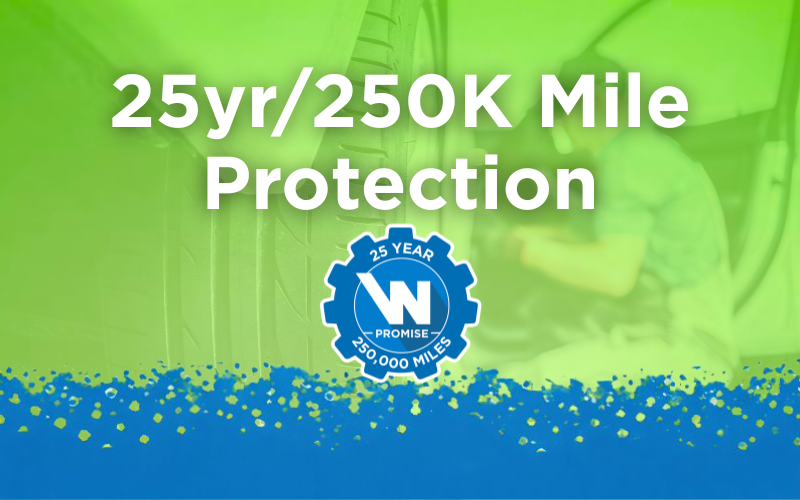25 Year 205k Mile Protection
