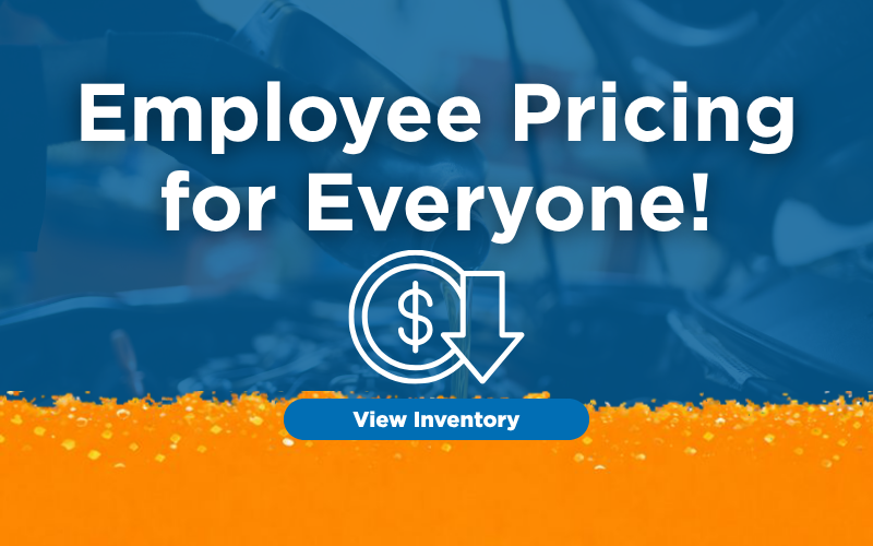 Employee Pricing For Everyone!