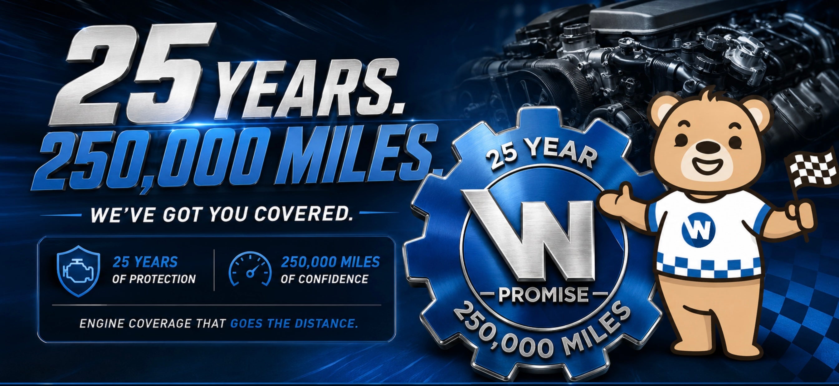 Winner Ford 25 Yr/250K Winner Promise